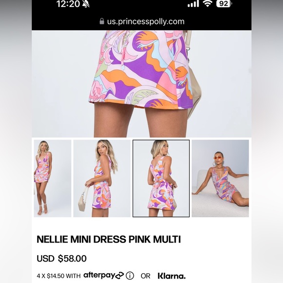 Princess Polly Dresses & Skirts - Princess Polly Nellie Mini Dress Pink